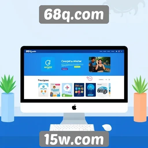 Recursos de usabilidade do site 68q.com